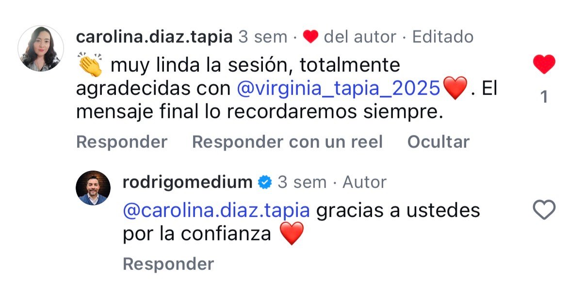 Testimonio @patty_abarca_higa · Instagram
